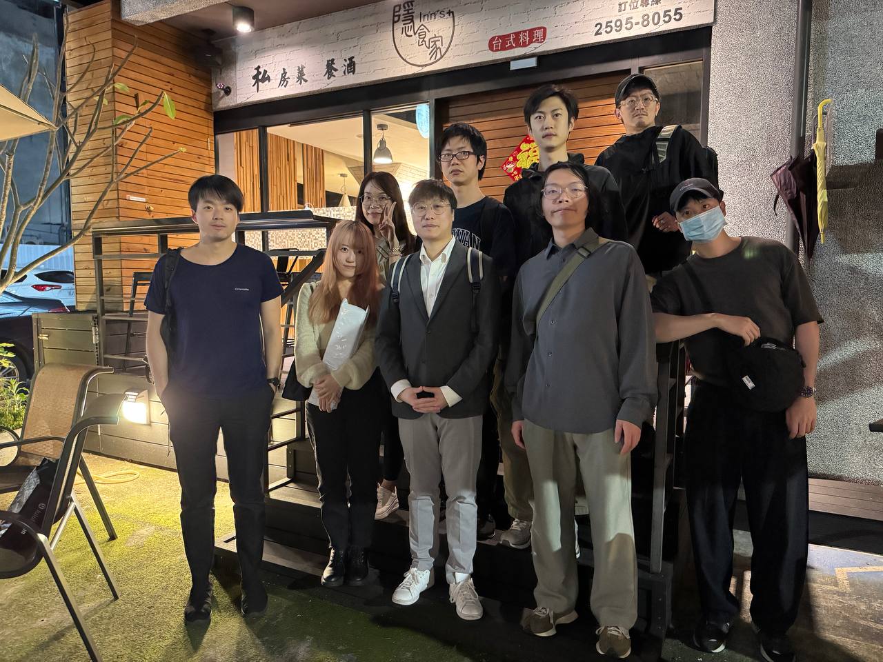 健康益友研發部門聚餐2025團隊合照